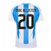 Argentinien Alexis Mac Allister #20 Heimtrikot Copa America 2024 Kurzarm